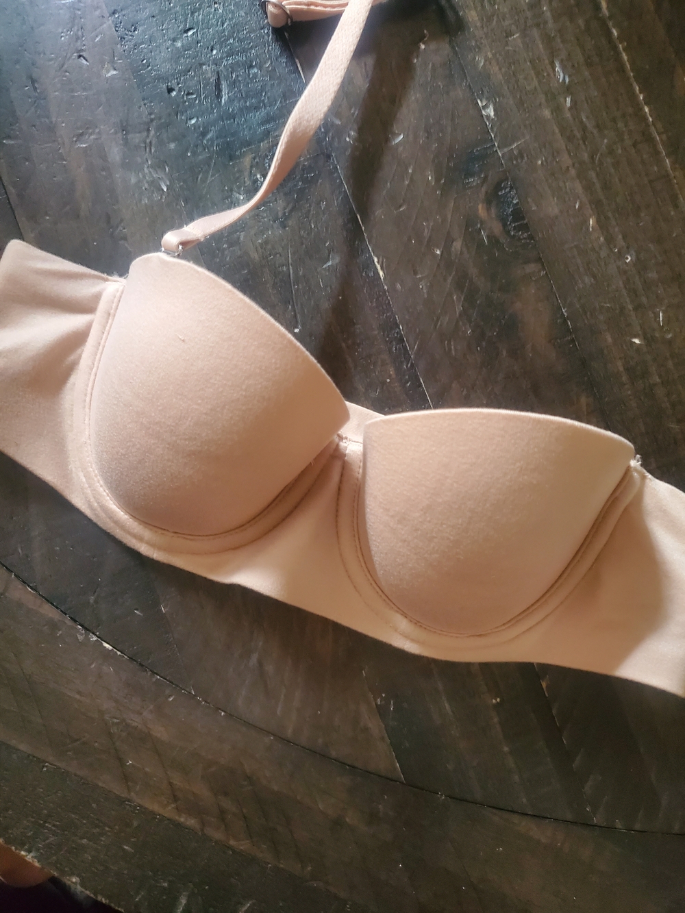 American Eagle Outfitters Nude Strapless Bra